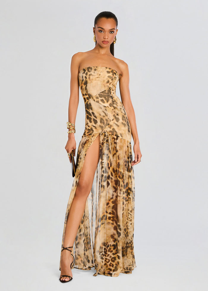 Nicole Silk Chiffon Dress