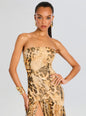 Nicole Silk Chiffon Dress