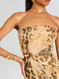 Nicole Silk Chiffon Dress