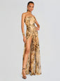 Nicole Silk Chiffon Dress