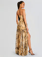 Nicole Silk Chiffon Dress