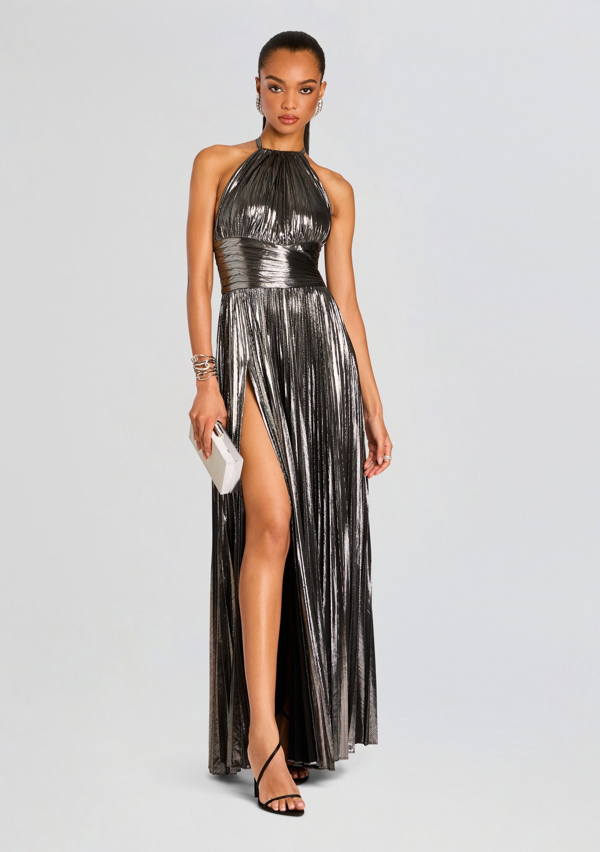 dresses reiss retrofete Reiss Metallic Dress