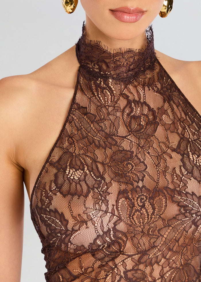 Violet Lace Top