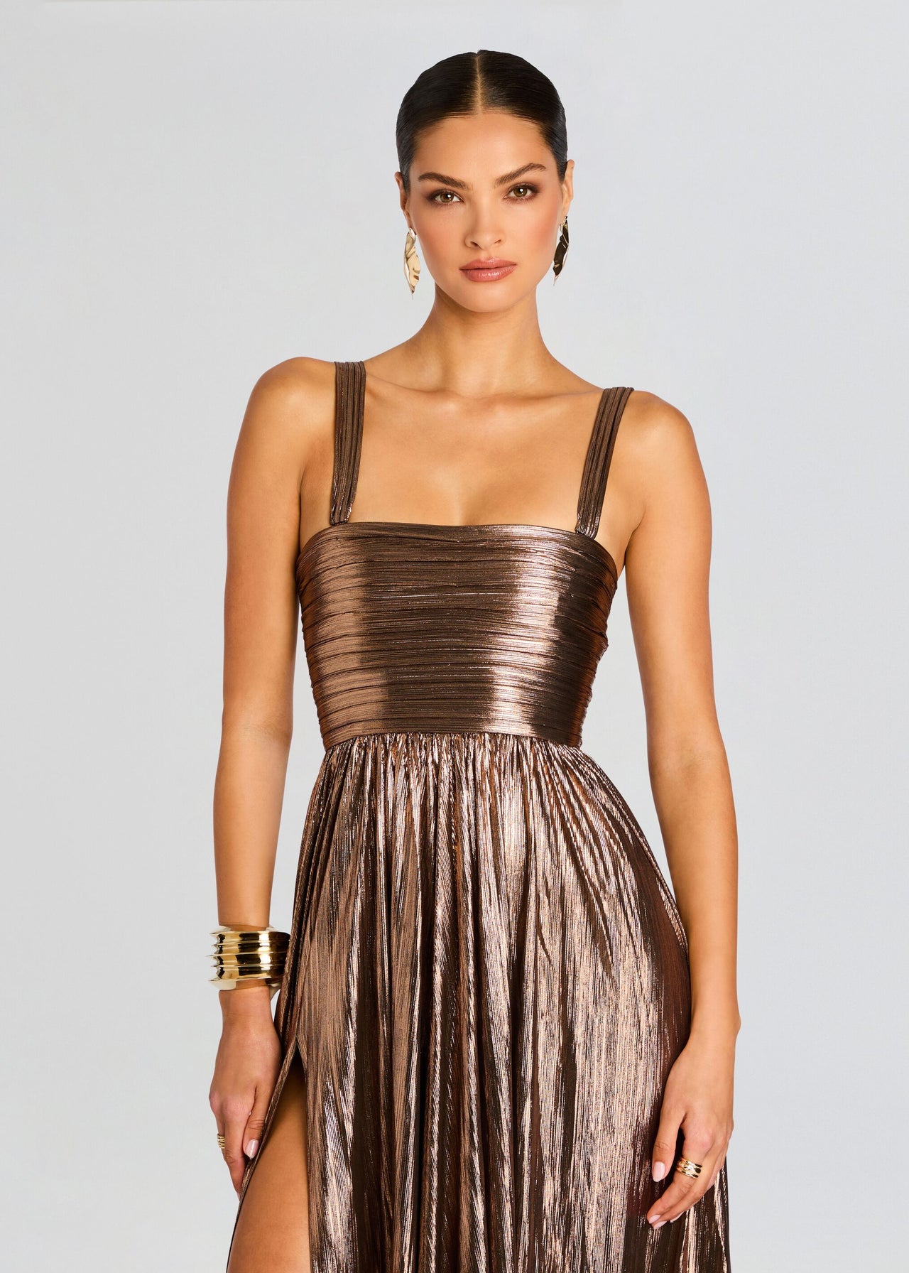 Retrofte Iris Dress | Bronze/Metallic | Size XXS | Shopbop Retrofte Iris Dress | Bronze/Metallic | Size XXS | Shopbop