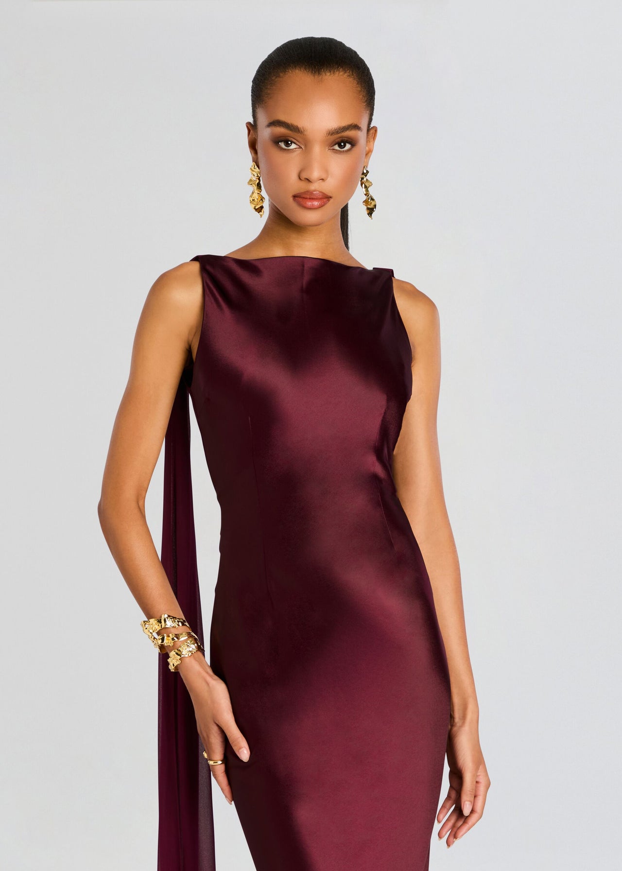 Burgundy Dress | Julia Dress