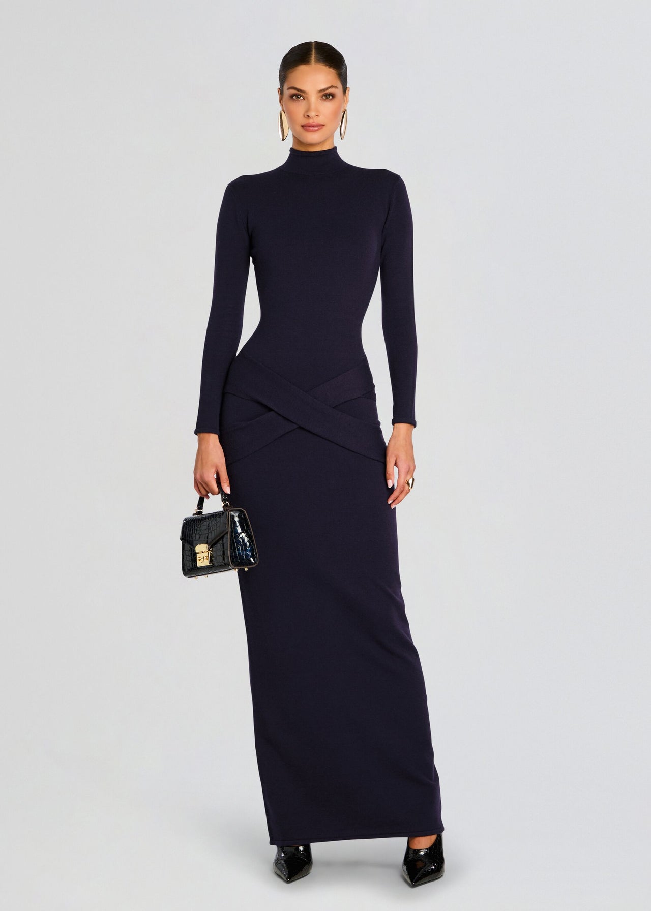 Melonie Knit Maxi Dress  Retrofete