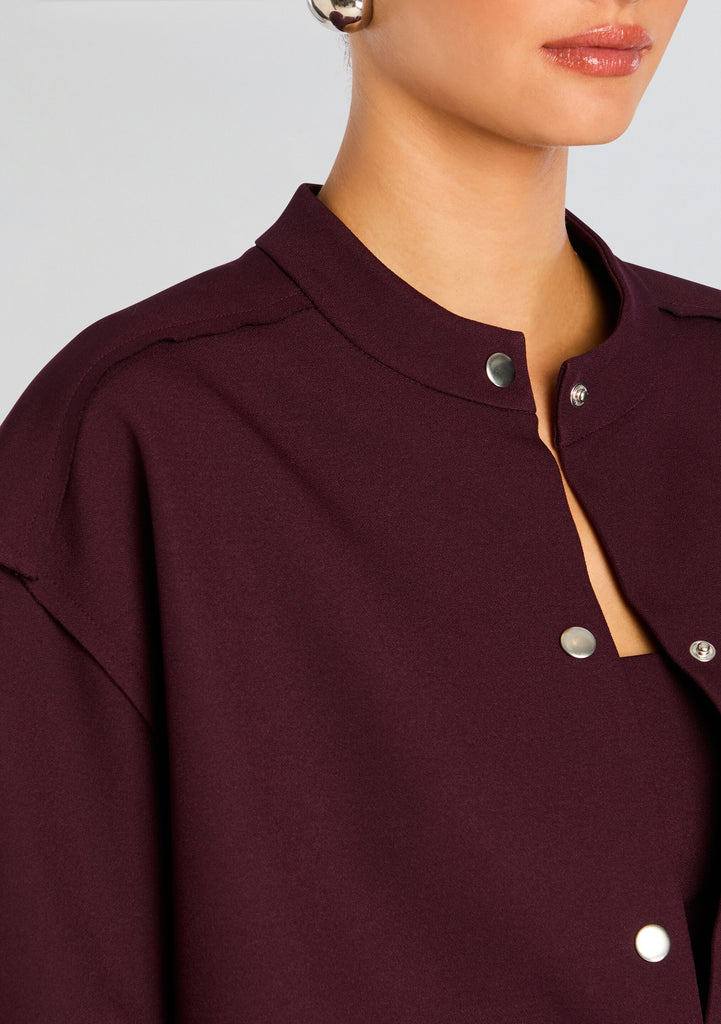 Ali Heavy Crepe Shacket – Retrofete
