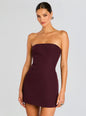 Poppi Heavy Crepe Strapless Mini Dress thumbnail media 5 of 5