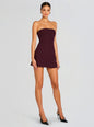 Poppi Heavy Crepe Strapless Mini Dress thumbnail media 3 of 5