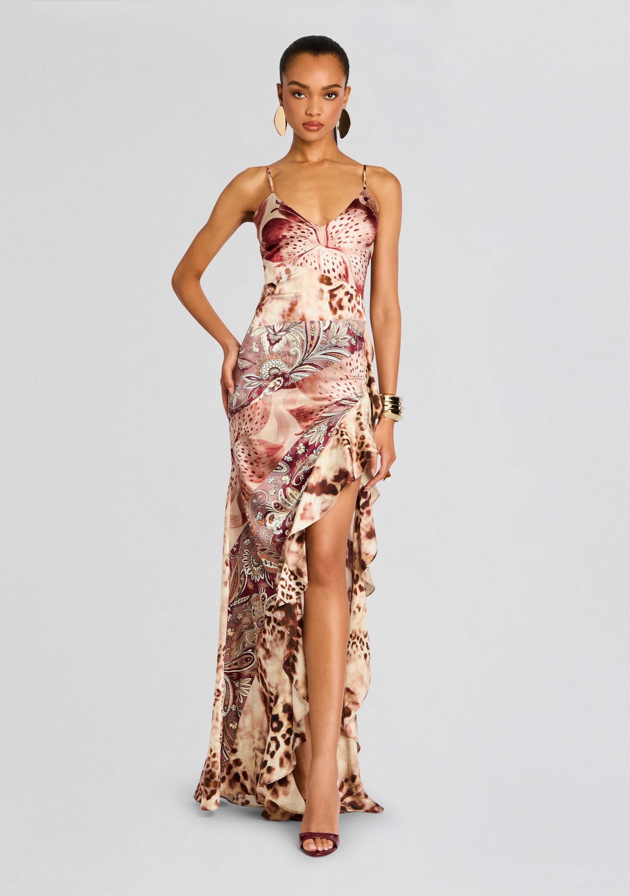 Raelynn Silk Dress Retrofete