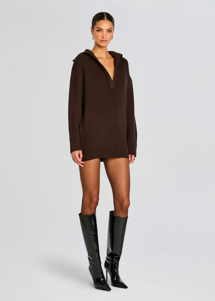 Shy Oversized Sweater Dress