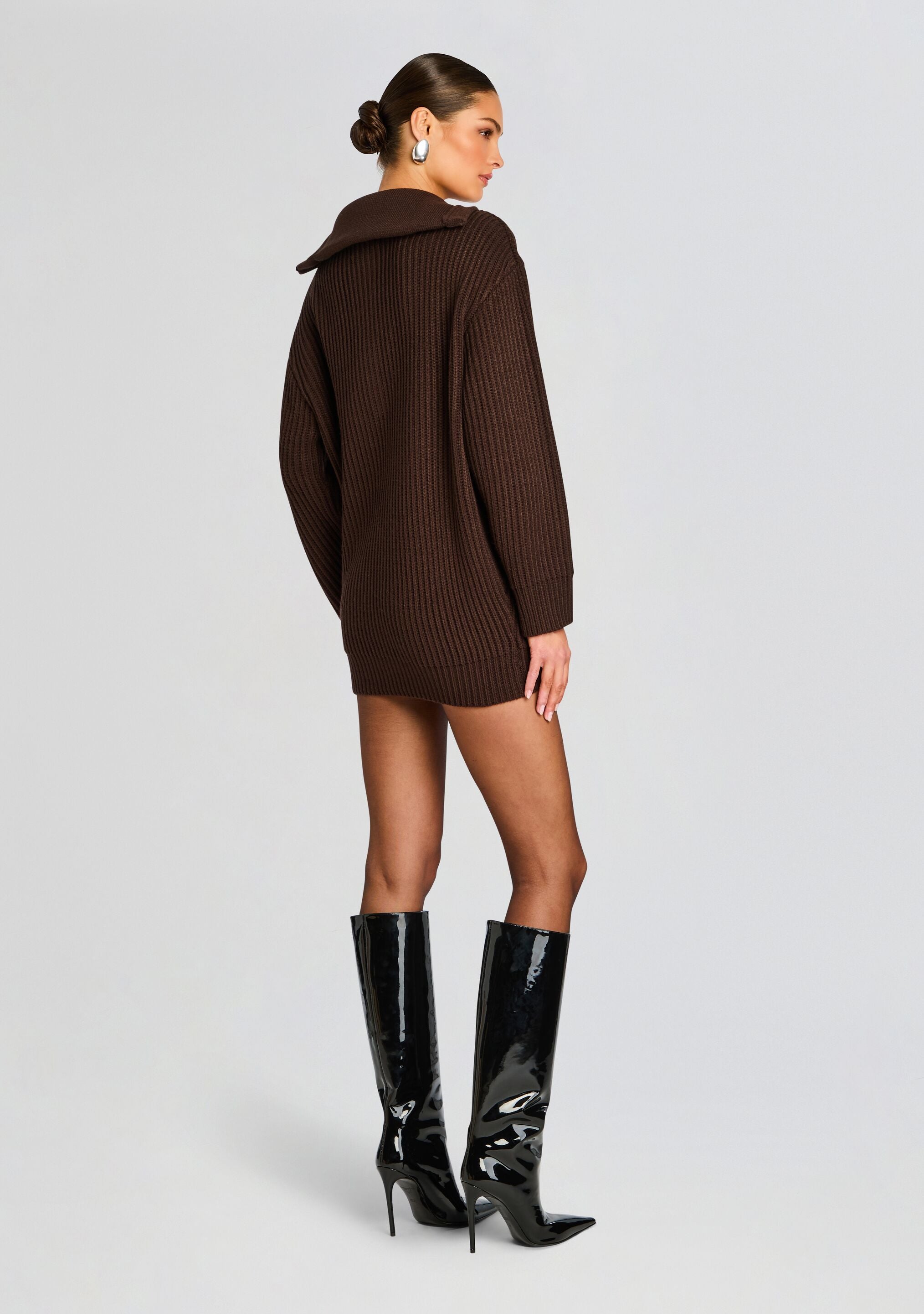 Designer oversized sweater dress online