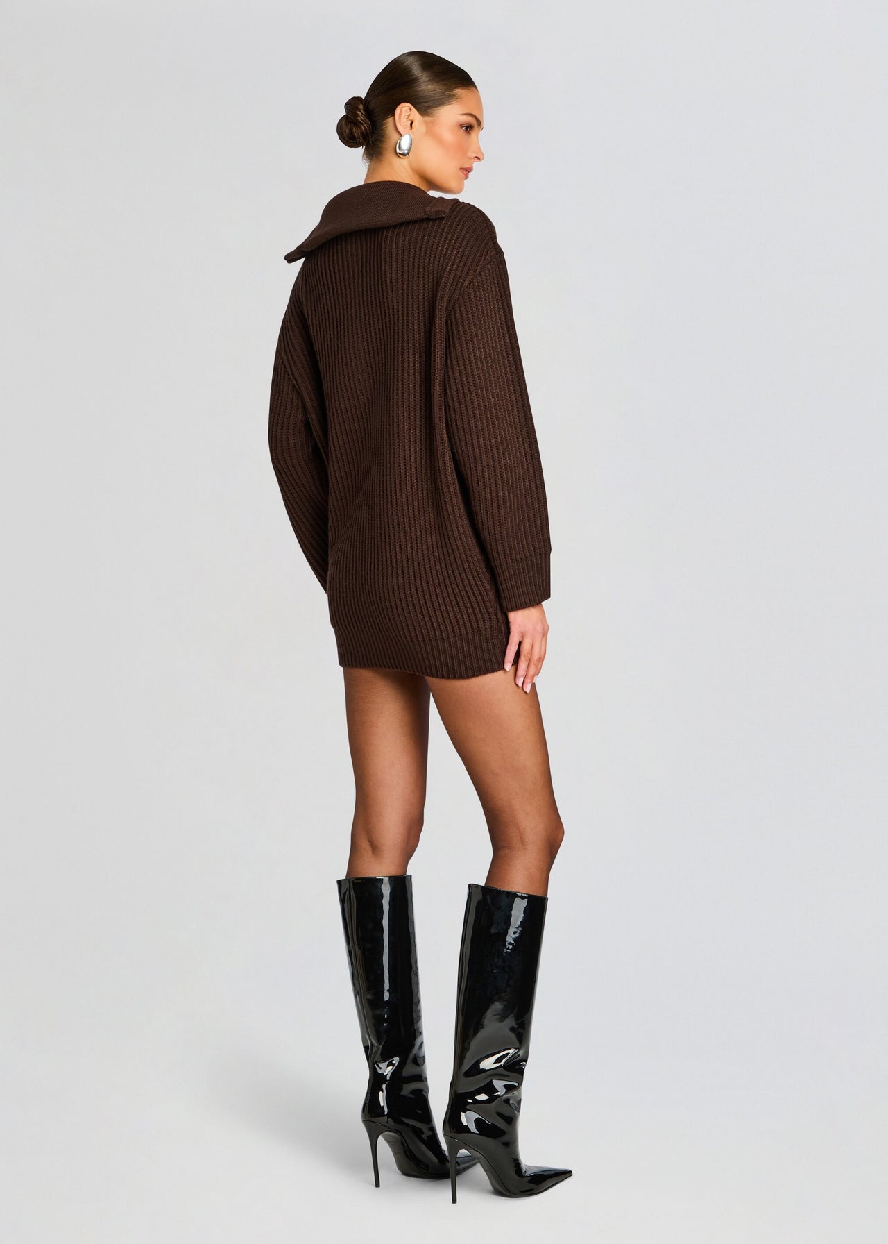 Shy Oversized Sweater Dress – Retrofete