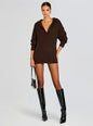 Shy Oversized Sweater Dress