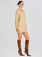 Cab Cable Knit Hoodie Dress