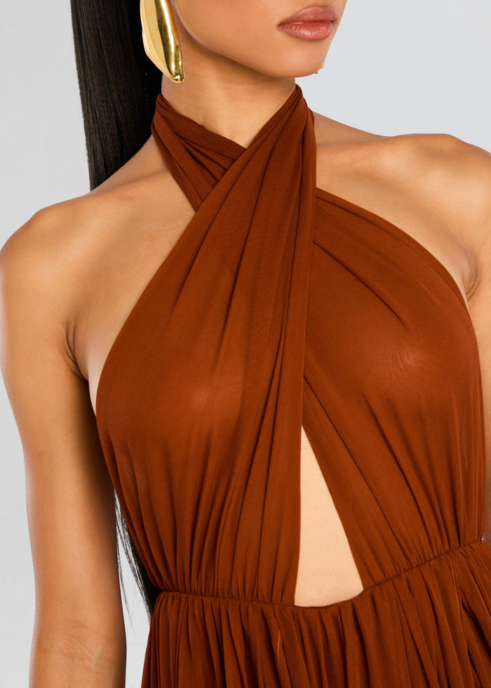 Ina Silk Chiffon Dress