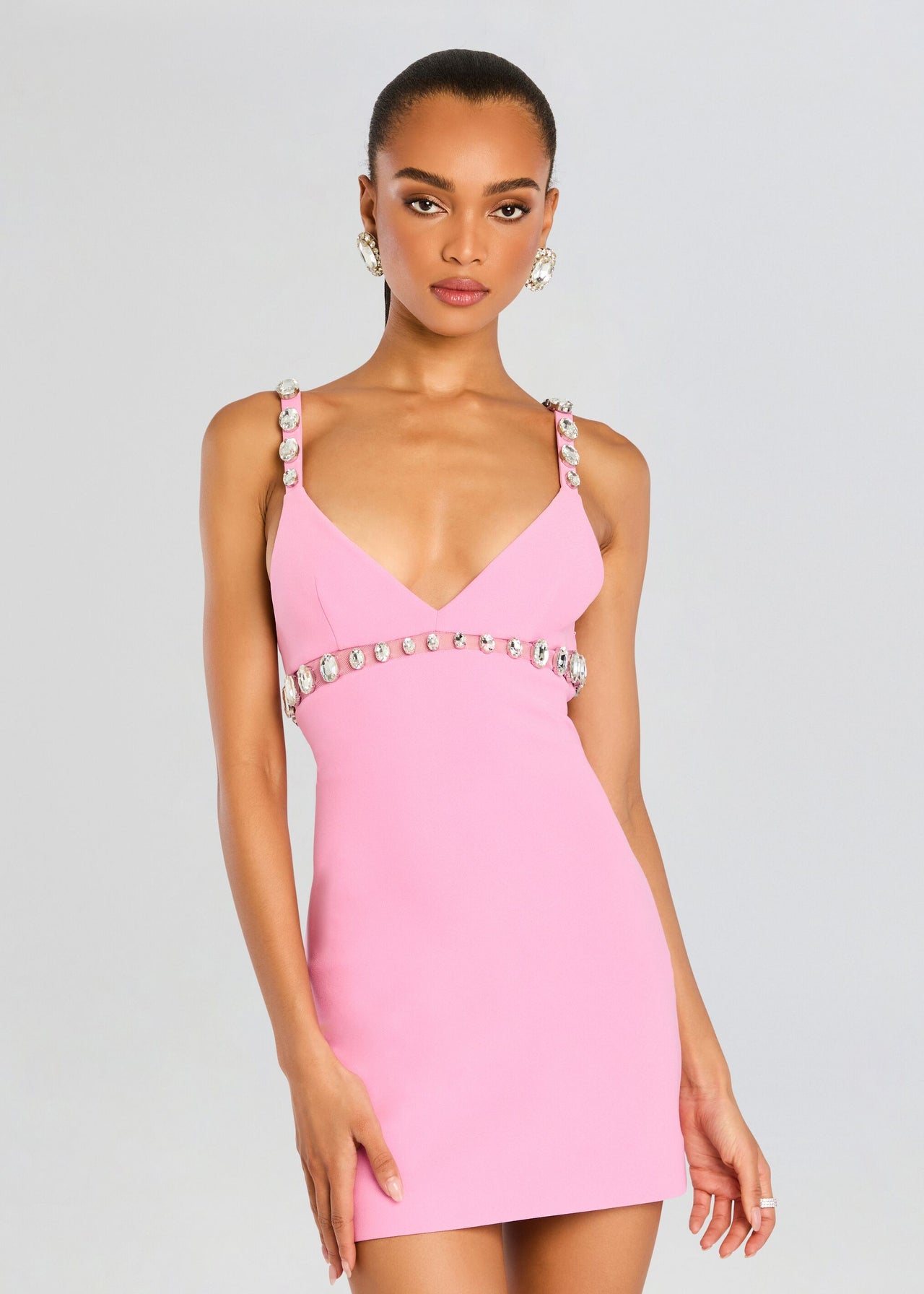 pink silver dress Polly Dress – Retrofete