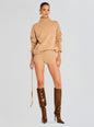 Molly Cable Knit Hot Short