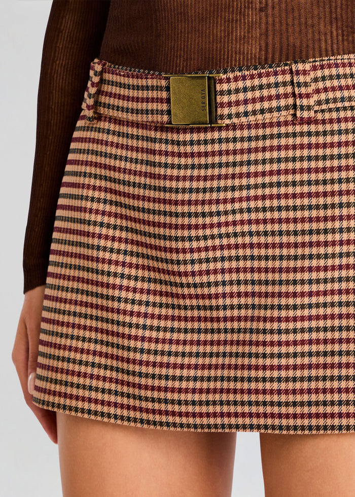 Myna Tailored Mini Skort