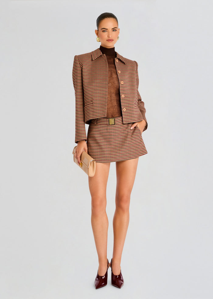 Myna Tailored Mini Skort
