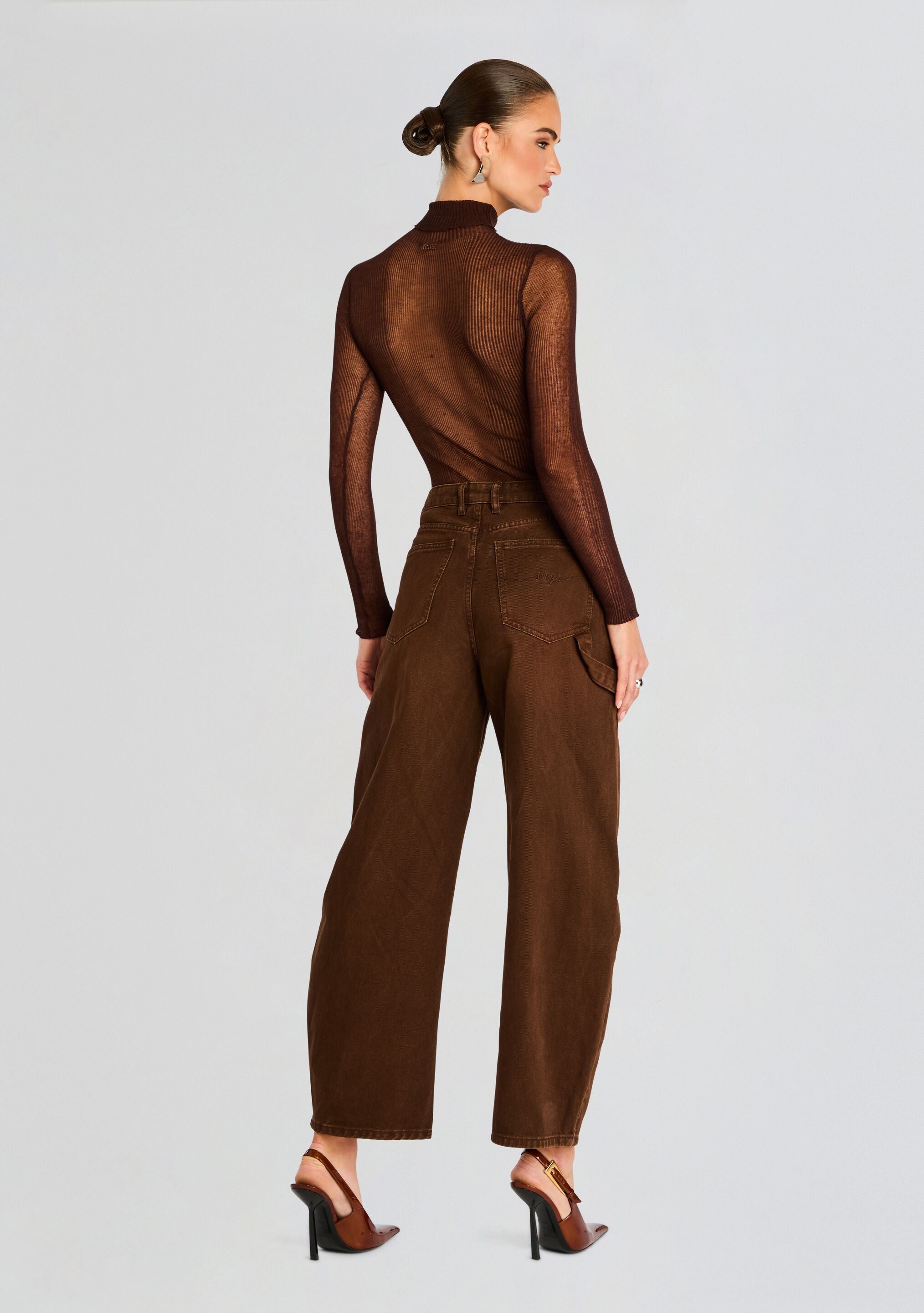 Marbel Mid Rise Barrel Jean – Retrofete
