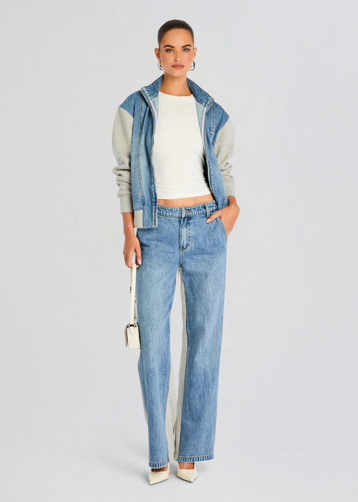 Page Terry Denim Jacket