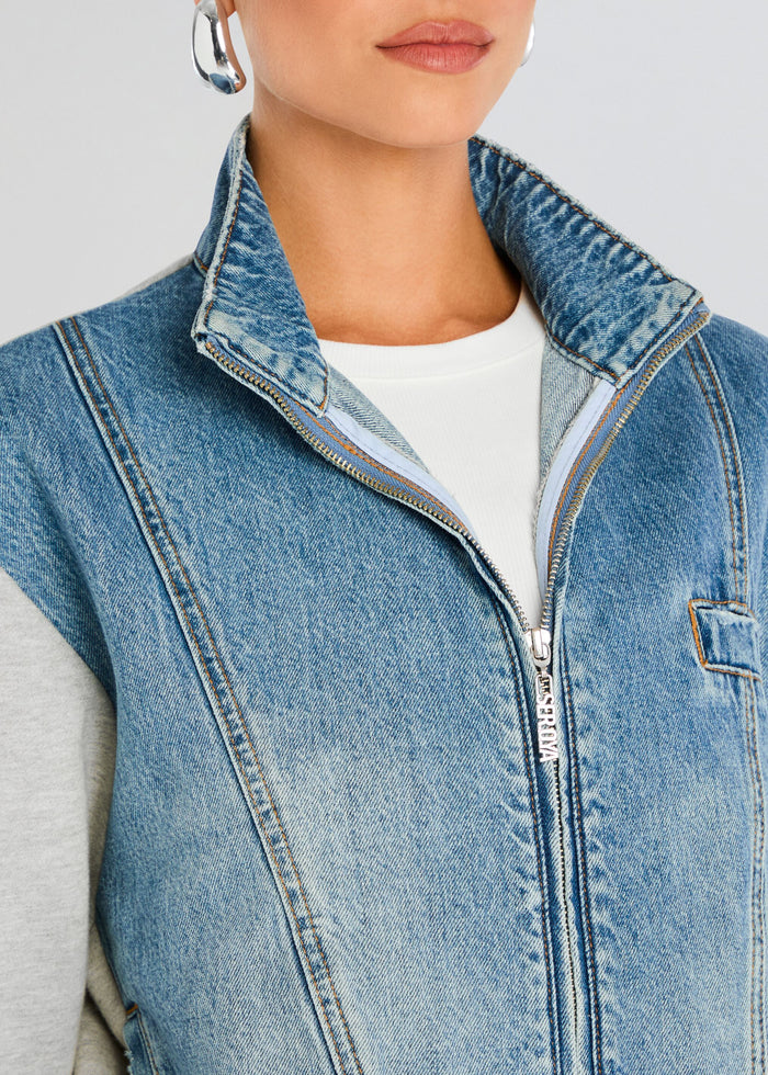 Page Terry Denim Jacket