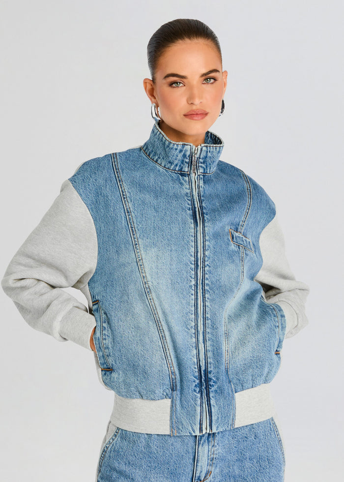 Page Terry Denim Jacket