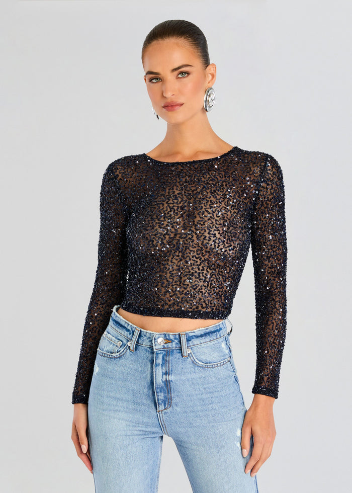 Torrey Sequin Top