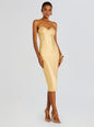 Charlize Coated Knit Dress