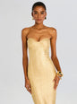 Charlize Coated Knit Dress