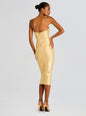 Charlize Coated Knit Dress