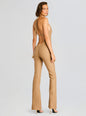 Cynthia Coated Denim Jumpsuit