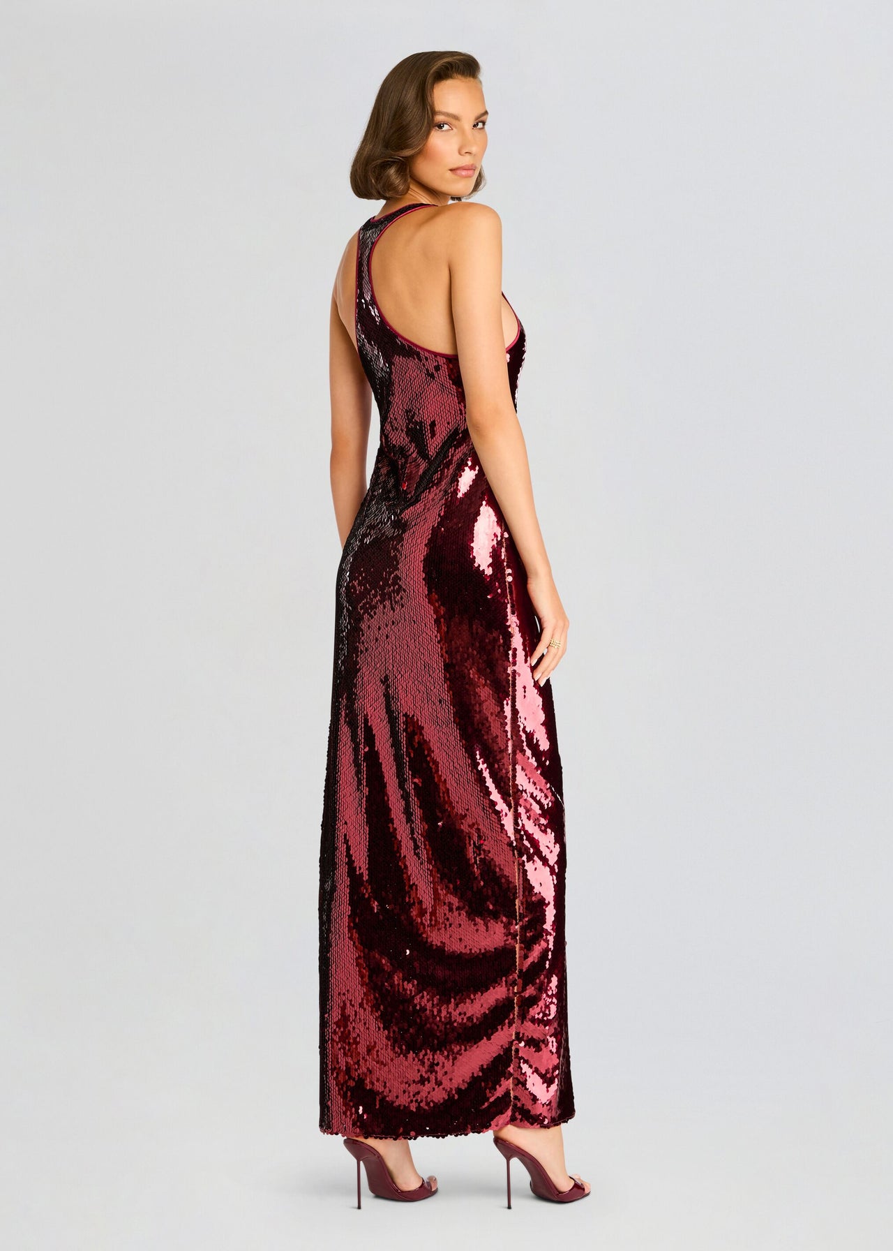 green emerald velvet dress Long Formal Sequins Mermaid Prom Gown by LaDivine CH066 – The Dress Outlet main image 0