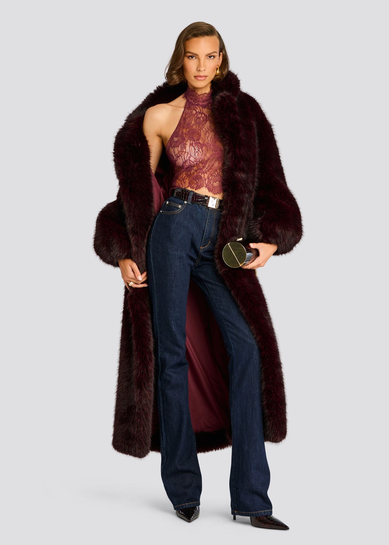 Dasha Faux Fur Jacket – Retrofete
