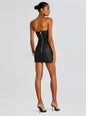 James Coated Denim Mini Dress