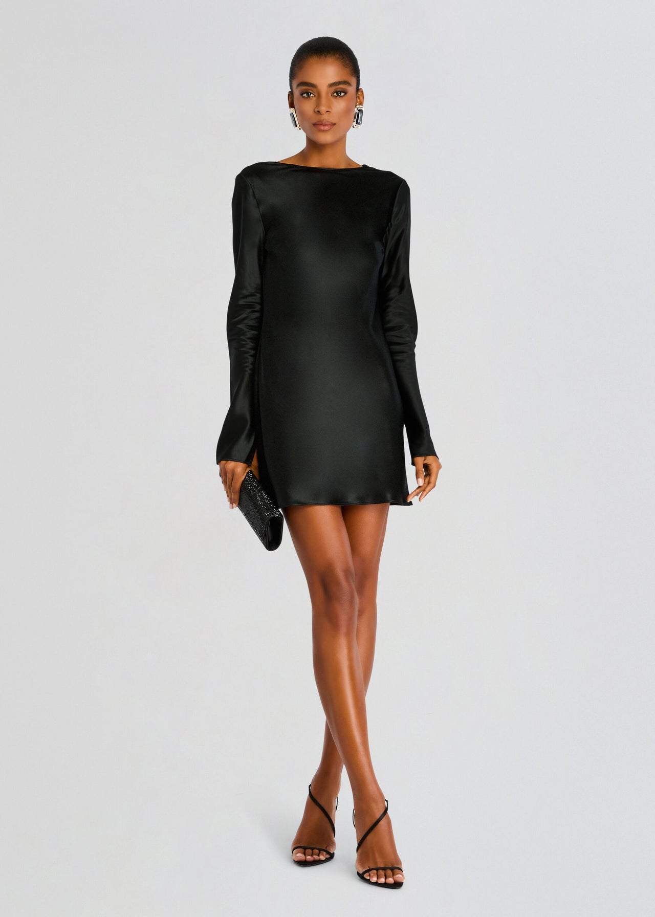 Madeleine Mini Reversi Dress Xs / Black Madeleine Mini Reversi Dress Xs / Black