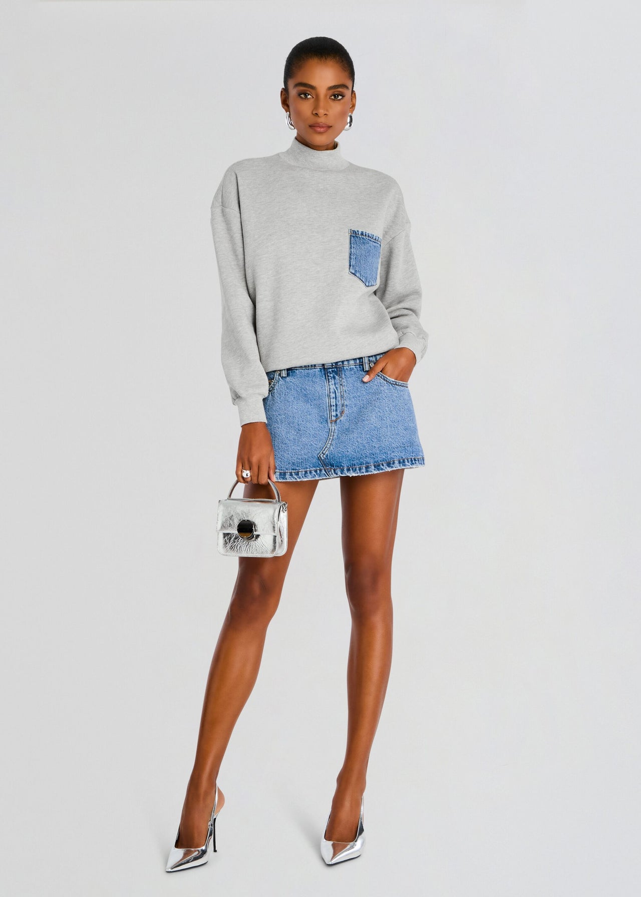 Marley Terry Denim Dress – Retrofete