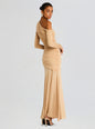 Persephone Ruched Maxi Dress