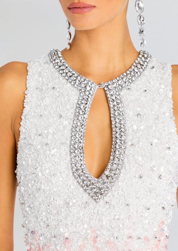 Julianne Sequin Embellished Dress