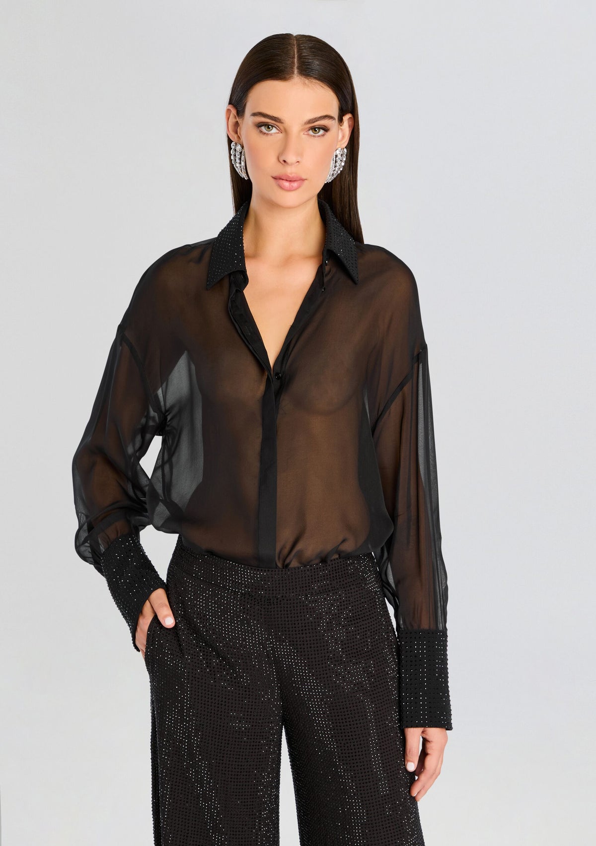 Lovelyn Chiffon Top – Retrofete