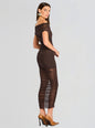 Noel Mesh Midi Dress