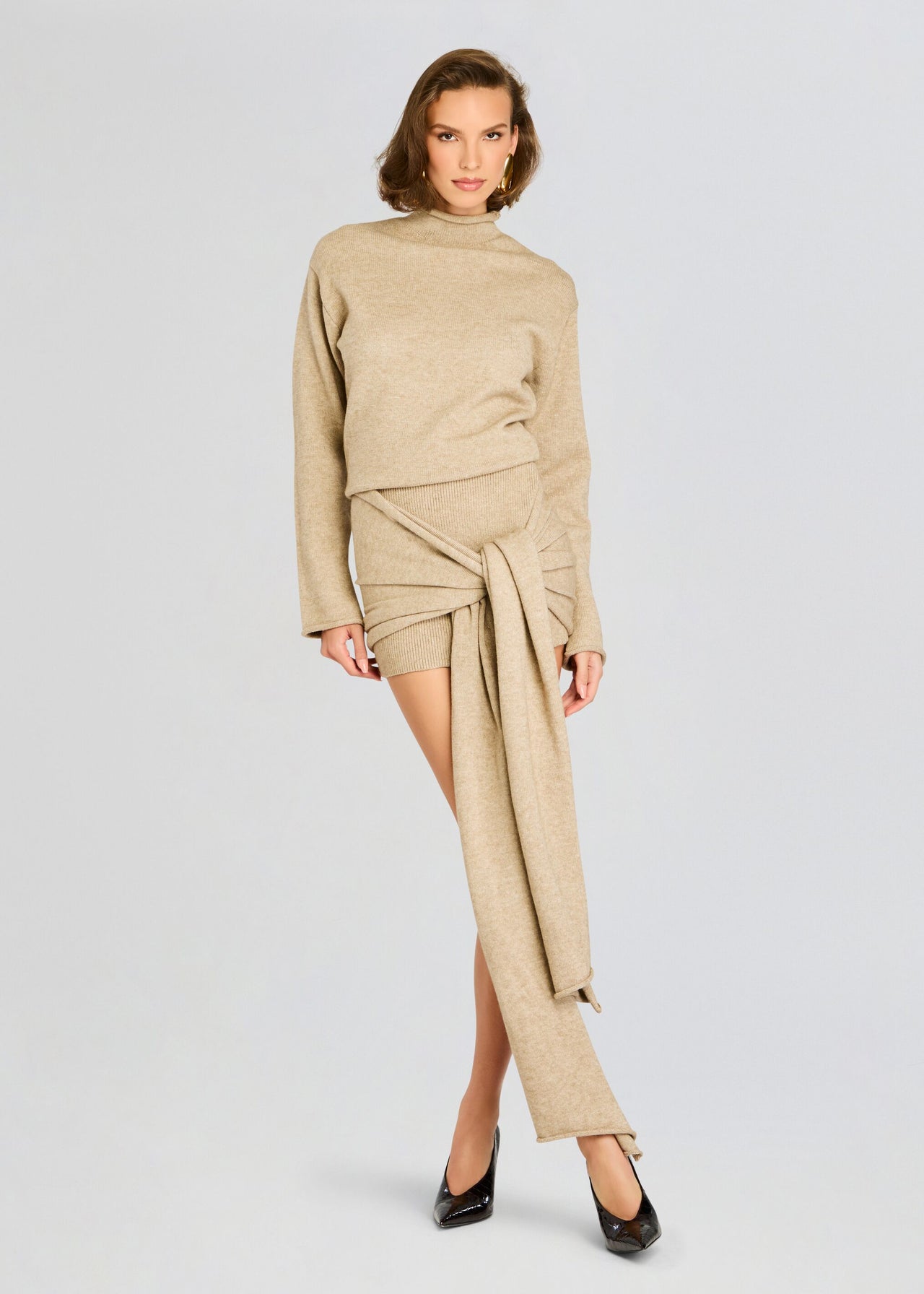 Calloway Sweater Dress  Retrofete