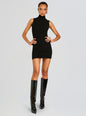 Julissa Cable Knit Mini Dress