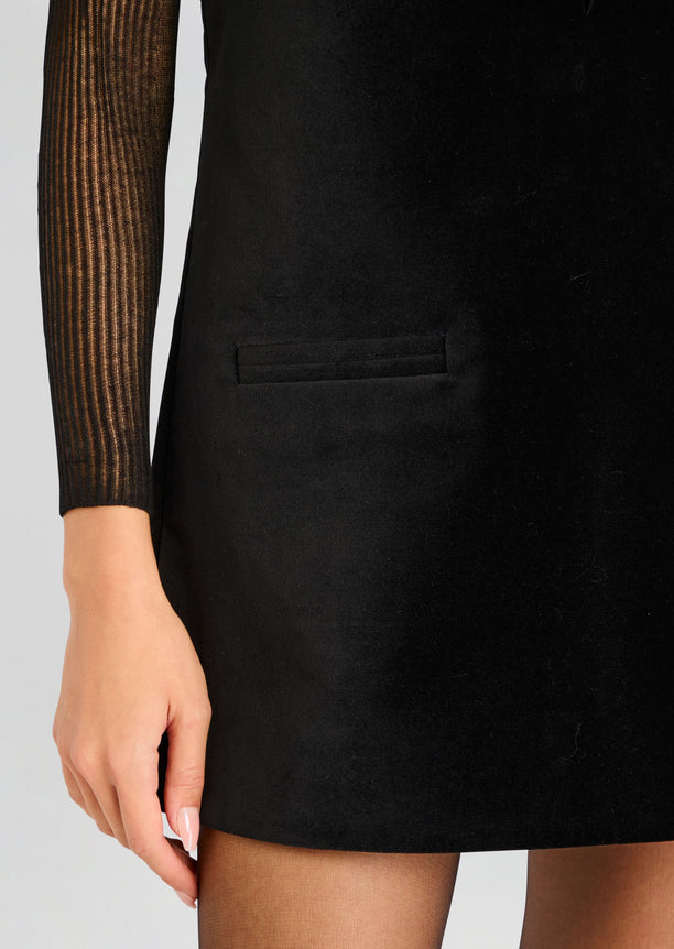 Maxine Velvet Mini Dress