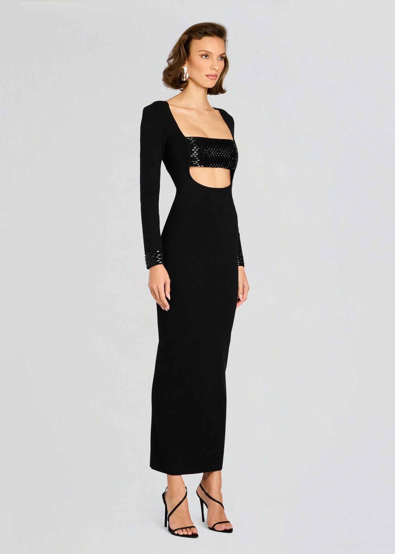 Raelle Embellished Knit Dress – Retrofete