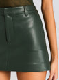 Emilia Faux Leather Mini Skirt