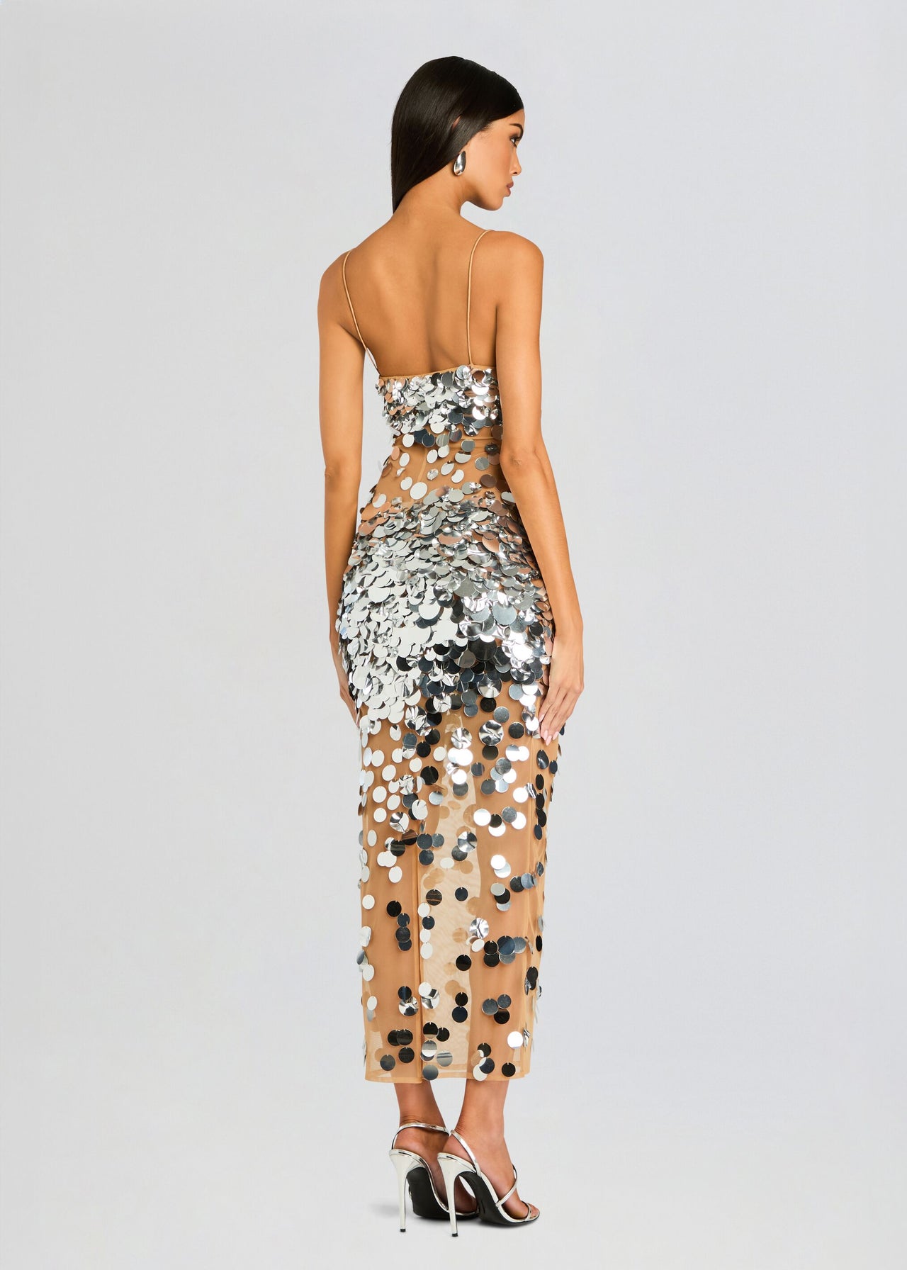 slim fit dress slacks Western Glam Gold Sequin Festival Dress, Gold Cowgirl Dress, Disco Cow   Gypsy Tale