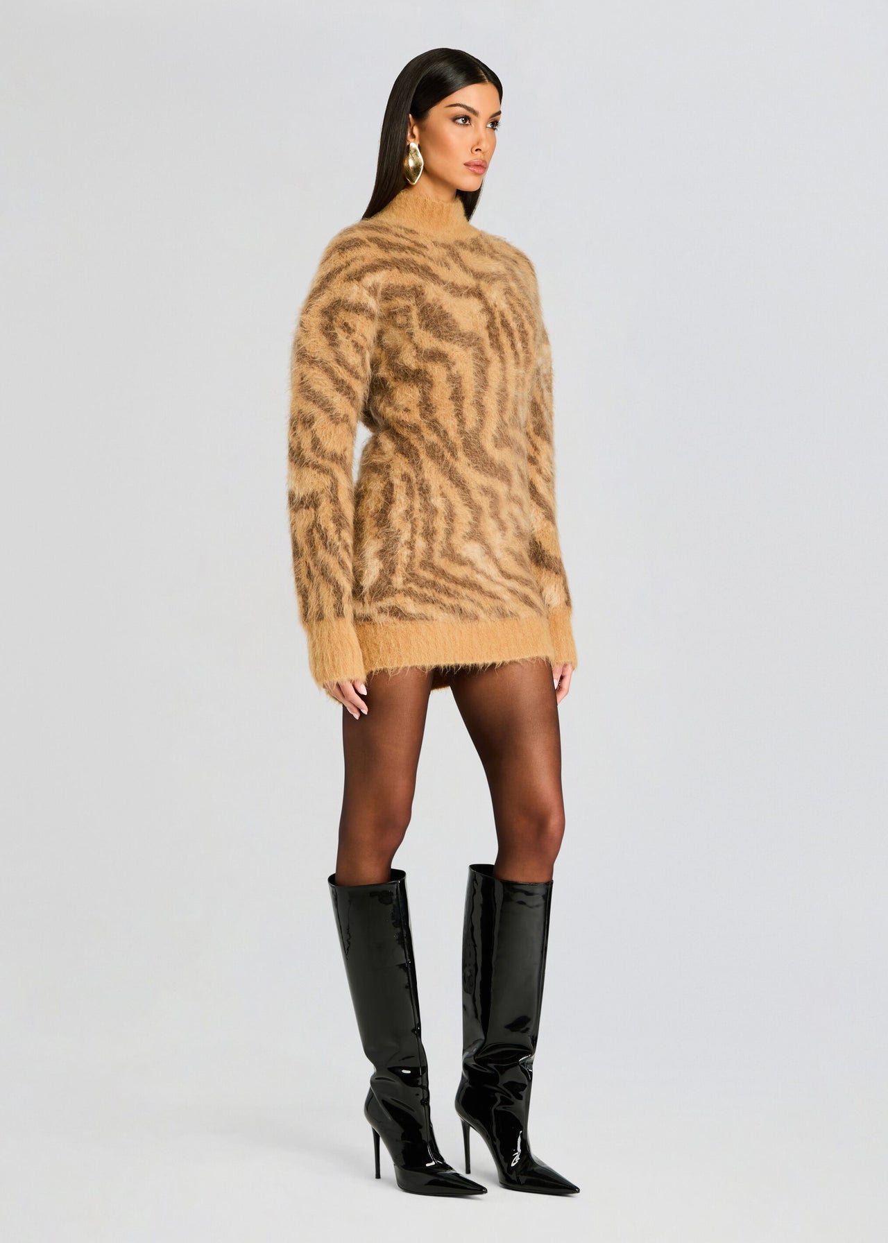 Reyna Fuzzy Dress – Retrofete