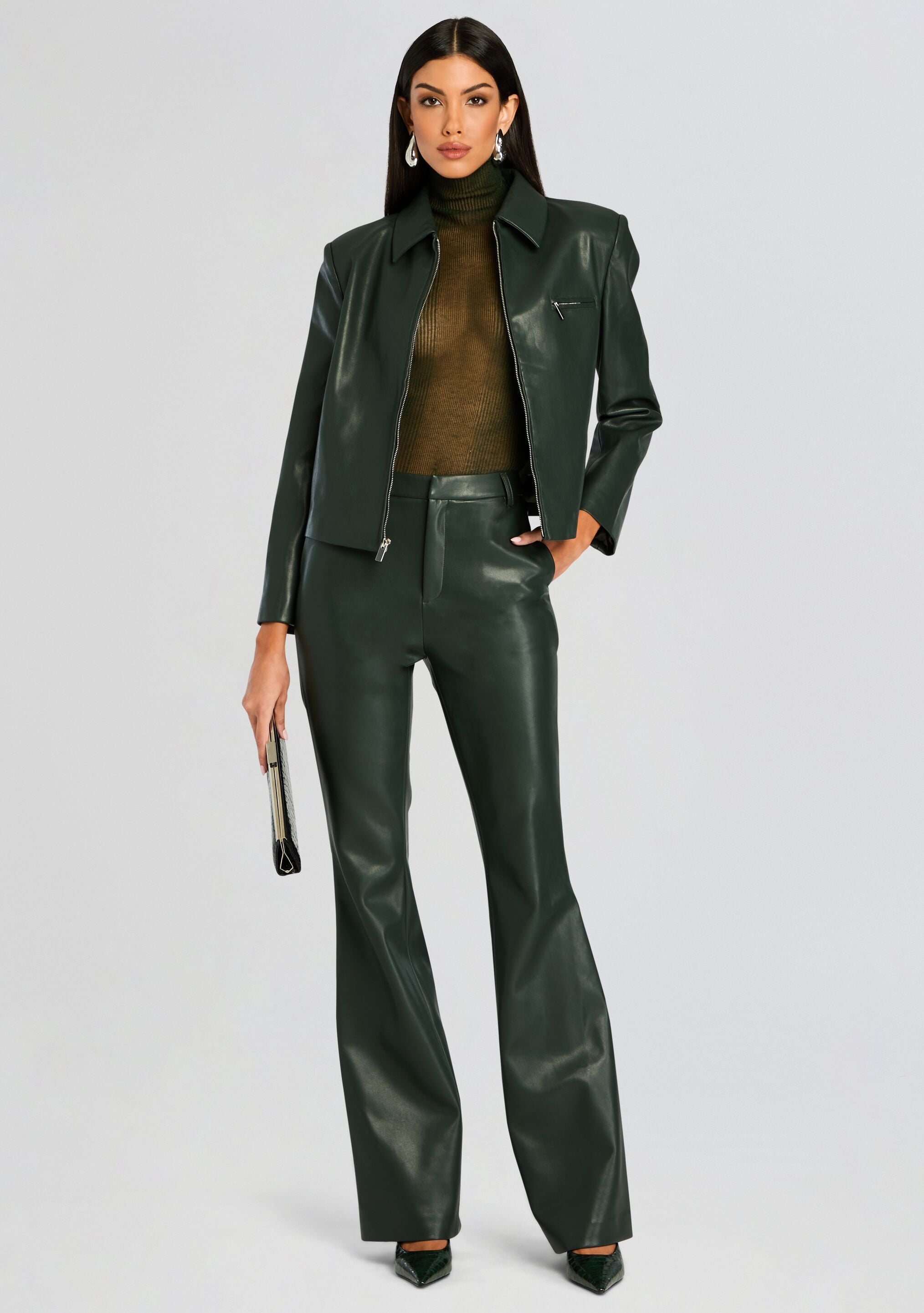 Ronja Vegan Leather Trouser – Retrofete